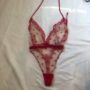NWOT Victorias Secret Valentines Teddy